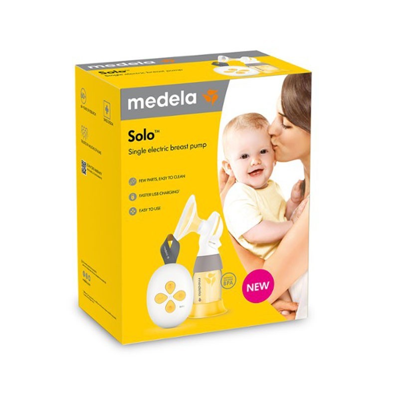 Sacaleches Medela SOLO silencioso con batería Recargable USB