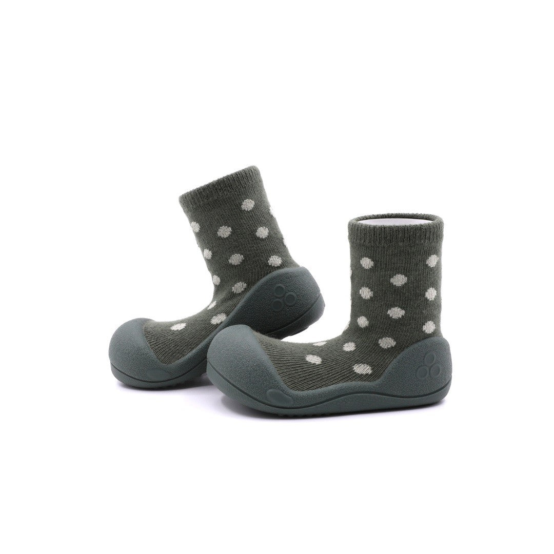 Zapato calcetin Attipas Dot Dot Khaki