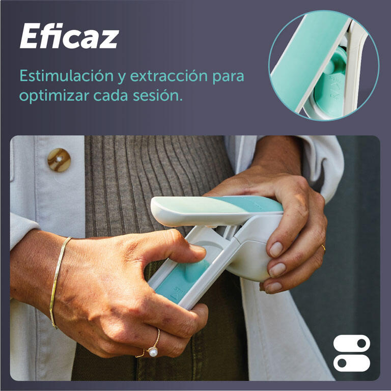 Sacaleches manual Elvie Wave Doble