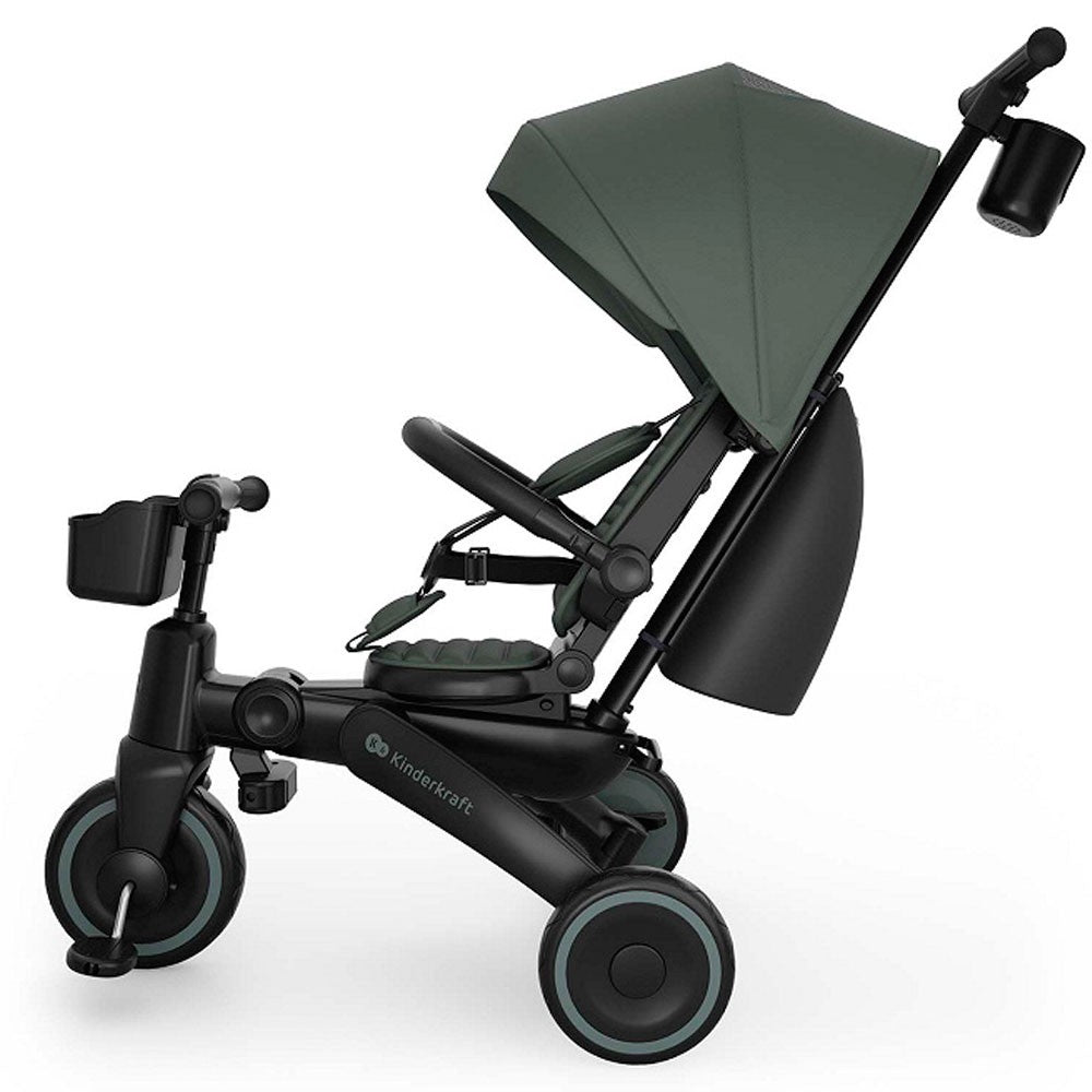 Triciclo plegable Kinderkraft JAZZ 3 Evolutivo 6 en 1