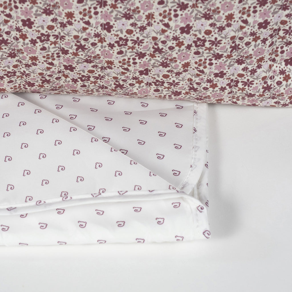 Bolsa Canastilla Pasito a Pasito Cherry Flores