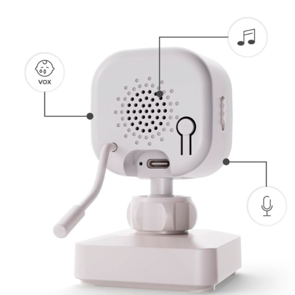 Vigilabebés inalámbrico Kinderkraft Niteeye Travel 4,3"