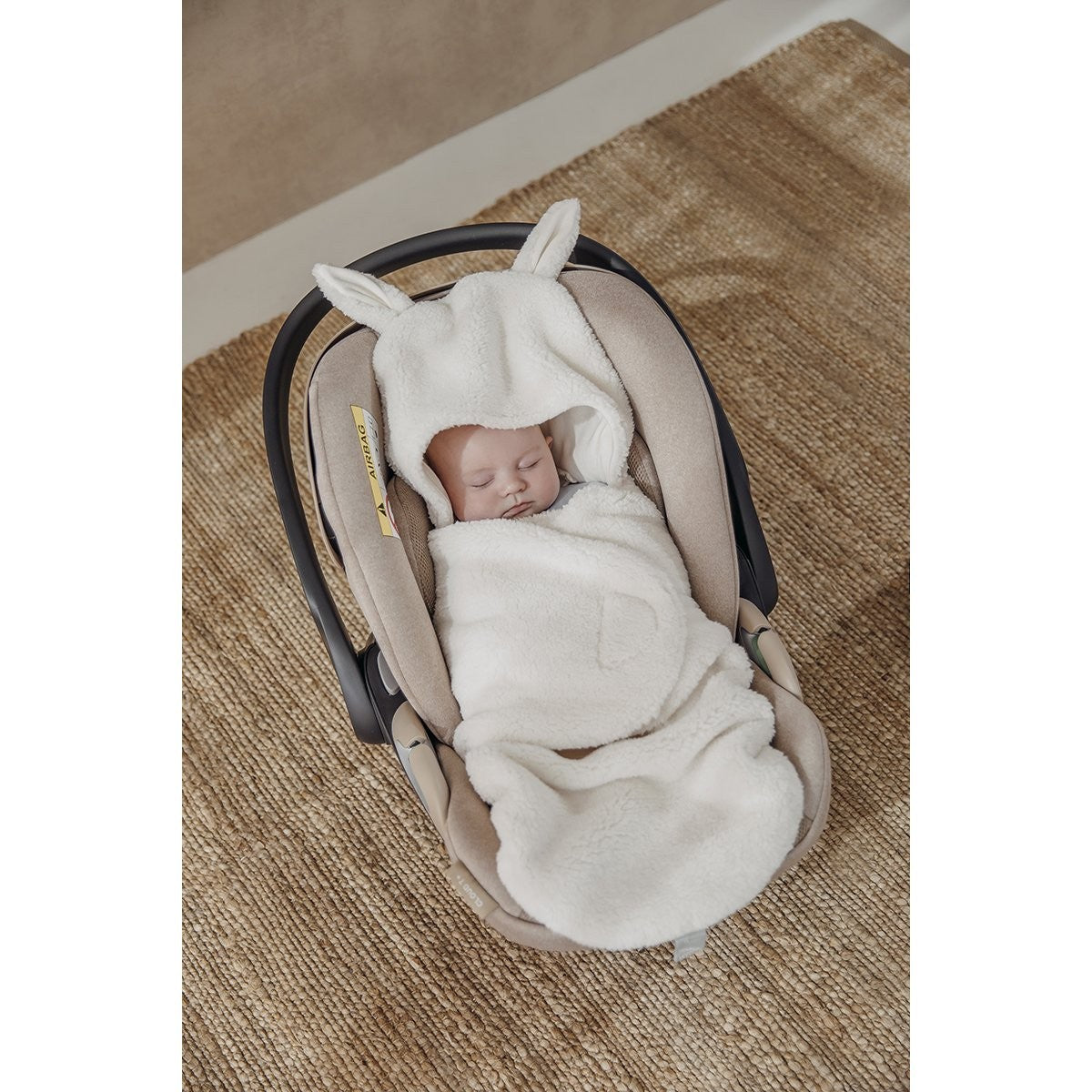 Manta Meyco Teddy Naturel