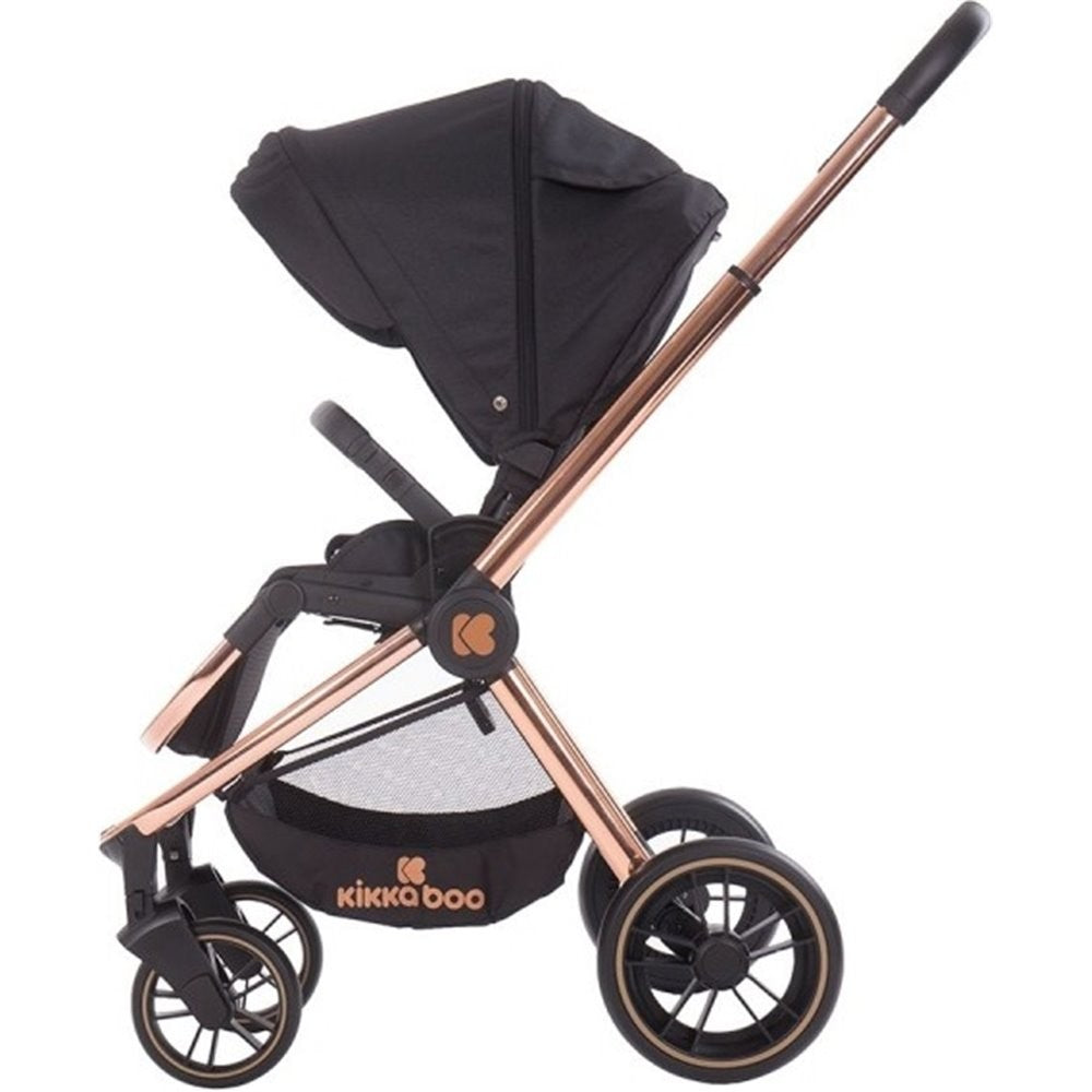 Cochecito Duo KikkaBoo Vicenza Premium Black