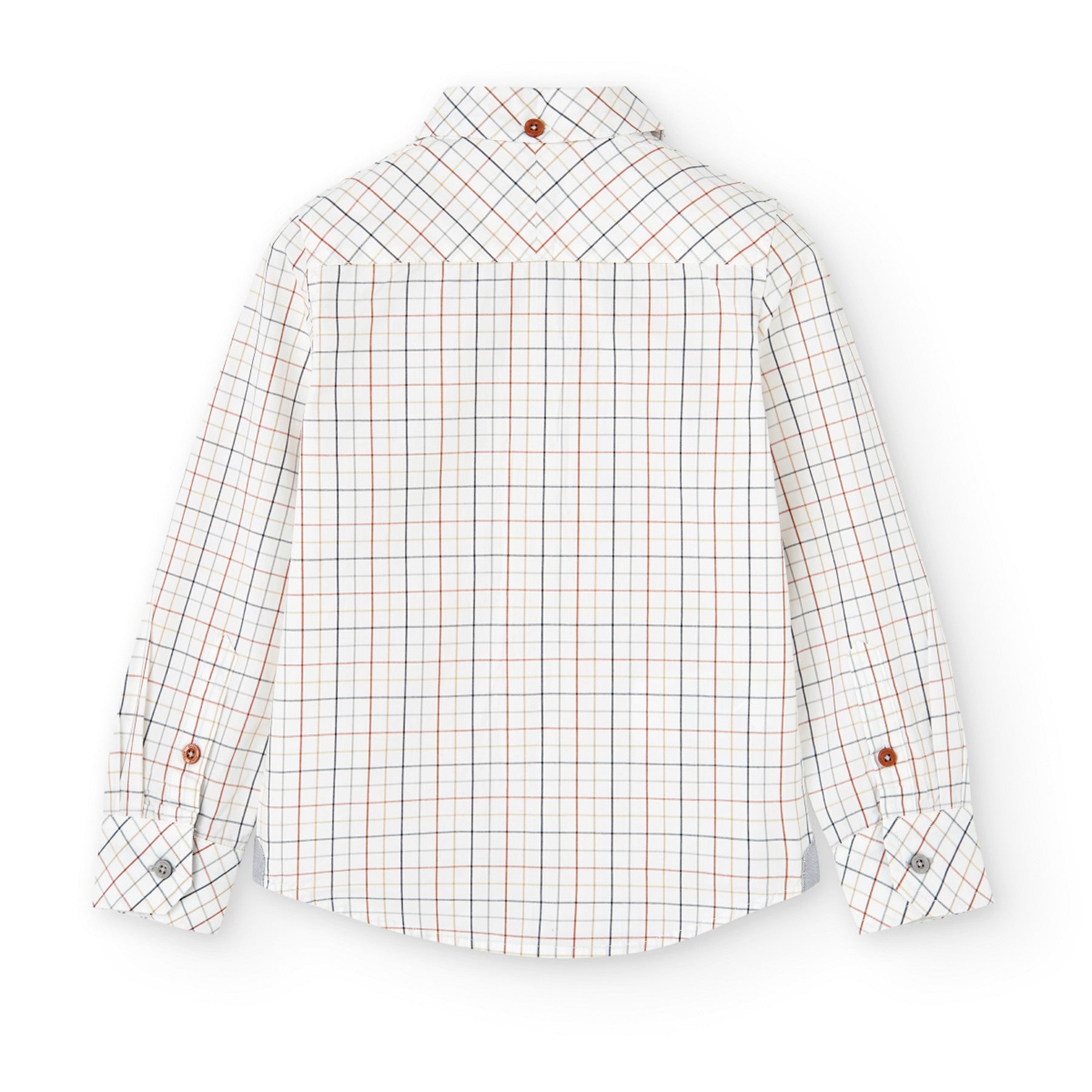 Camisa popelín Boboli cuadros