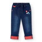 Pantalón Boboli denim punto