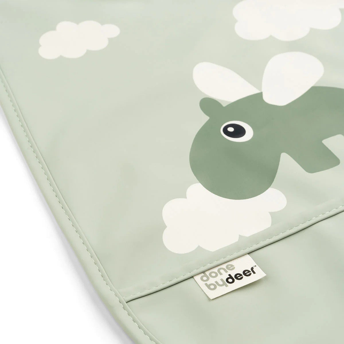 Babero con Velcro Done By Deer Happy Clouds