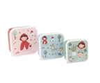 3 Cajas Almuerzo Tutete Little Red