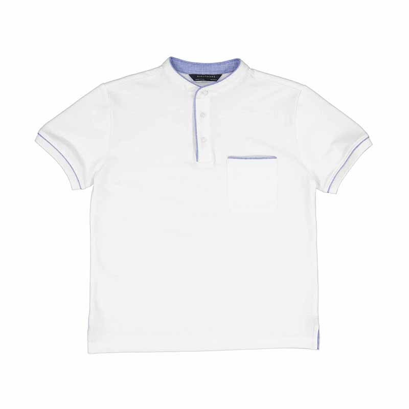 Polo Mayoral manga corta cuello mao