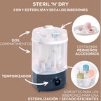 Esterilizador Béaba Steril'n'Dry con secado