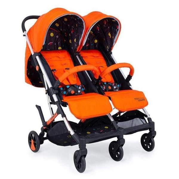 Silla Paseo Gemelar Cosatto Woosh con 2 sacos