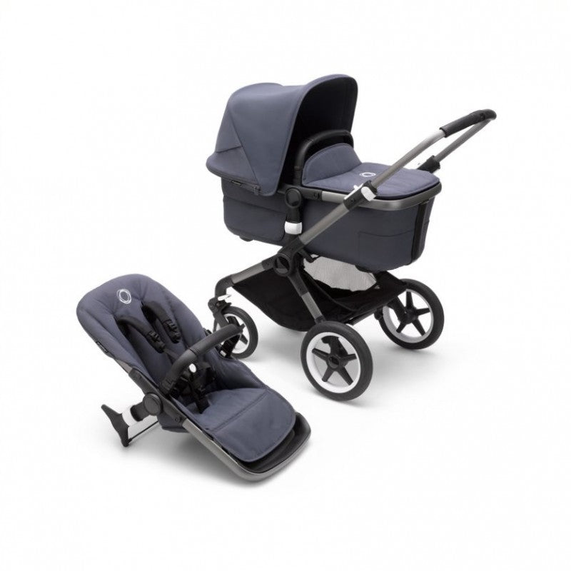 Cochecito DUO Bugaboo Fox 3 Azul Tormenta