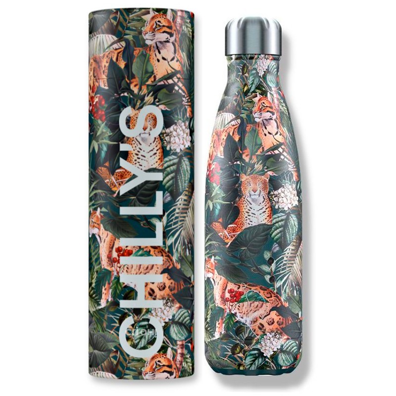 Botella térmica Chilly's colección TROPICAL 24h frío / 12h caliente