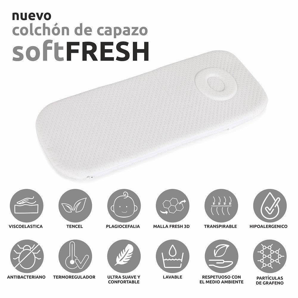Cochecito Duo Bebecar PRATIKA KP-372 polipiel beig