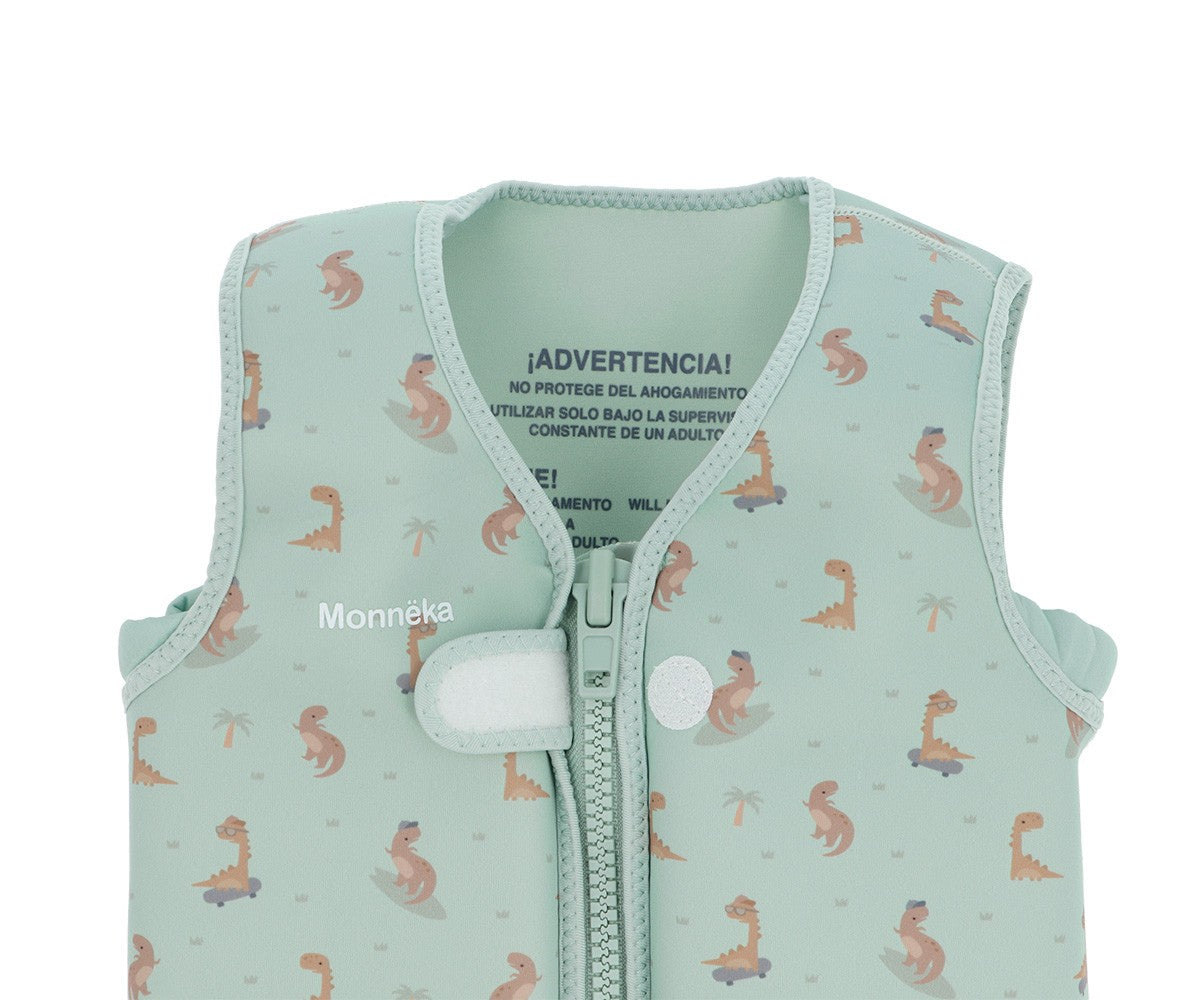 Chaleco flotador aprendizaje Monnëka Dinos