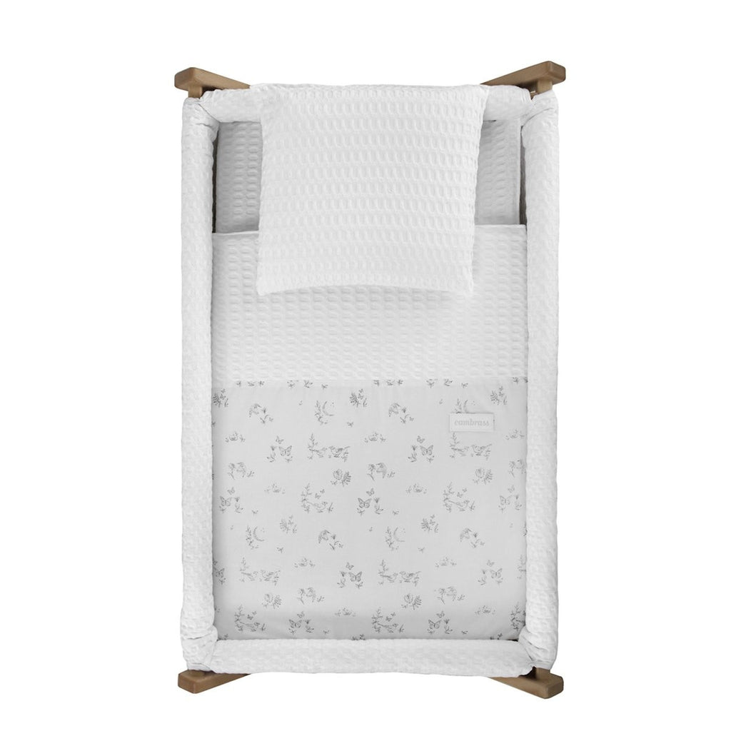 Minicuna tijera madera natural Cambrass Merlo