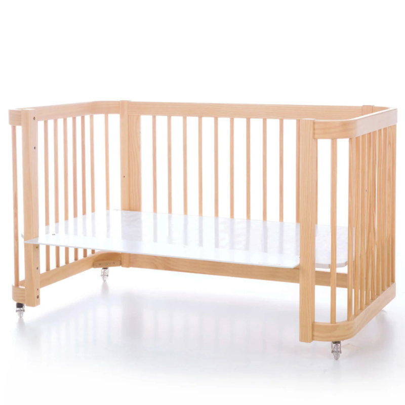 Cuna-Cama-Escritorio Alondra Madera Crea 3en1 Nomad