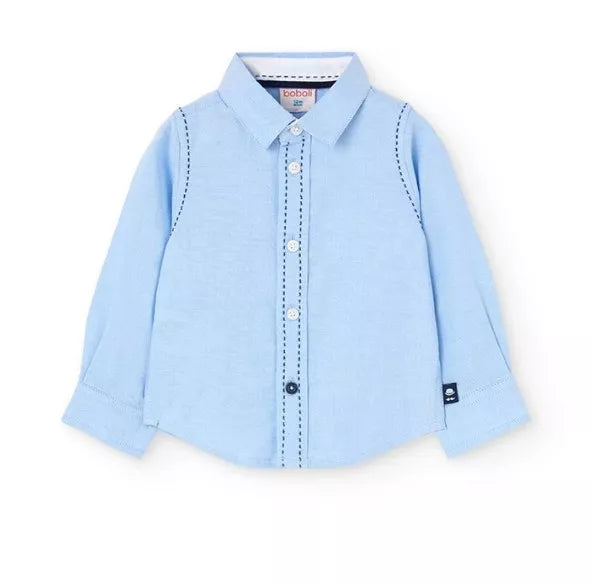 Camisa Boboli oxford manga larga