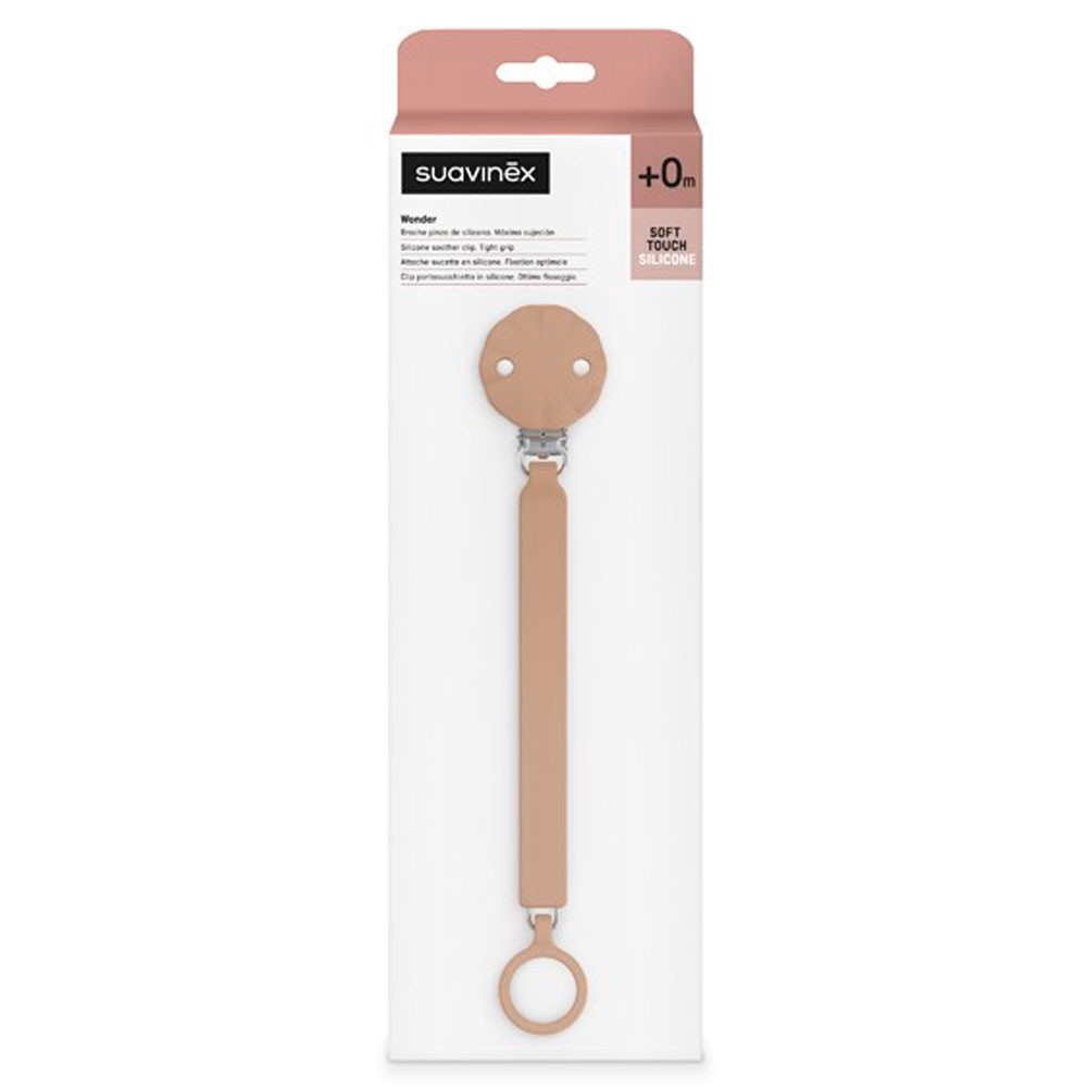 Pinza Chupete Suavinex Silicona Wonder Soft
