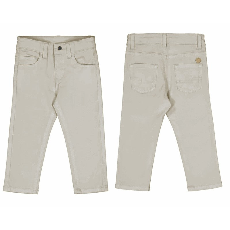 Pantalón Mayoral sarga slim fit basic