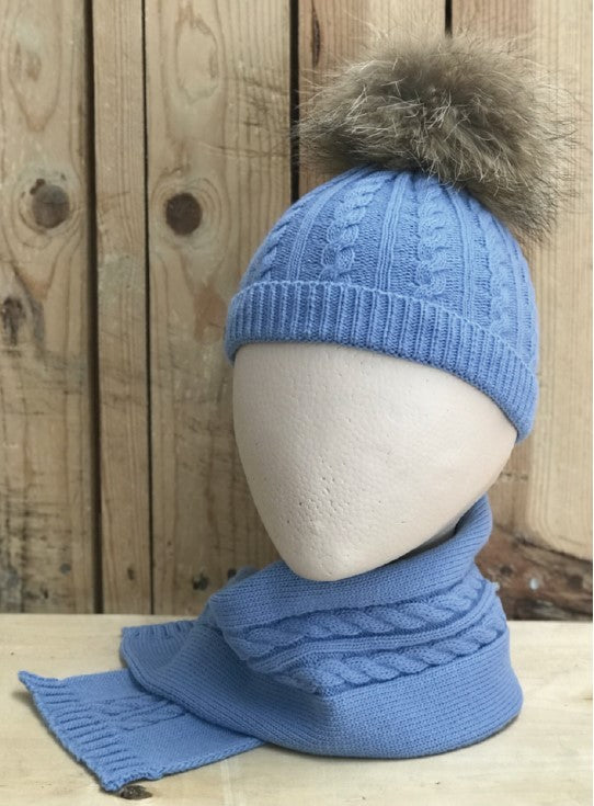 Gorro y bufanda Valentina