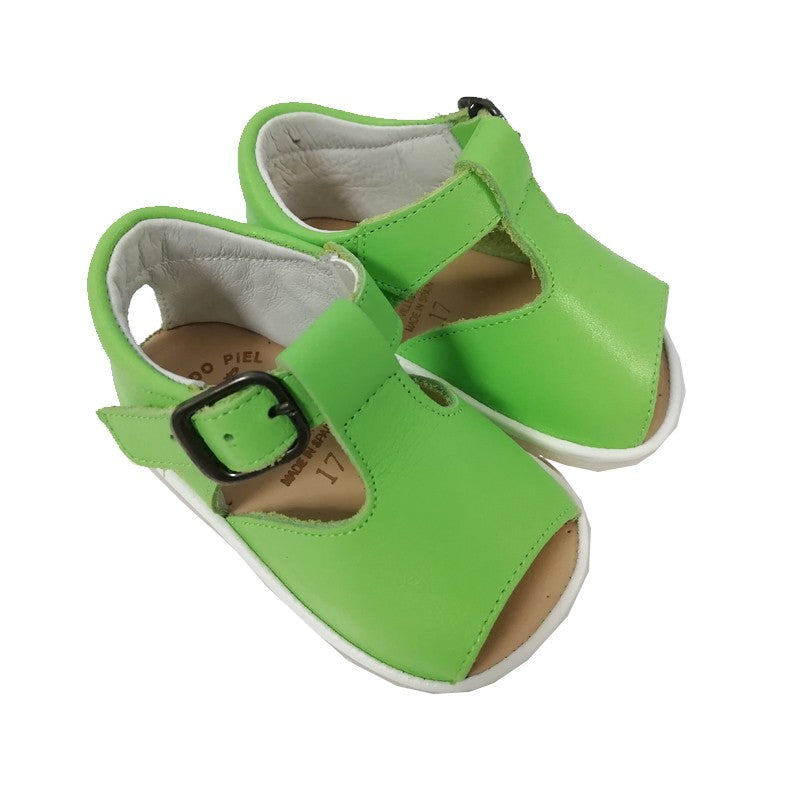 Sandalia cosida Box Leon Shoes