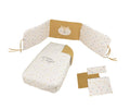 PACK AHORRO TEXTIL nórdico + protector + sábanas de cuna Micuna Happy