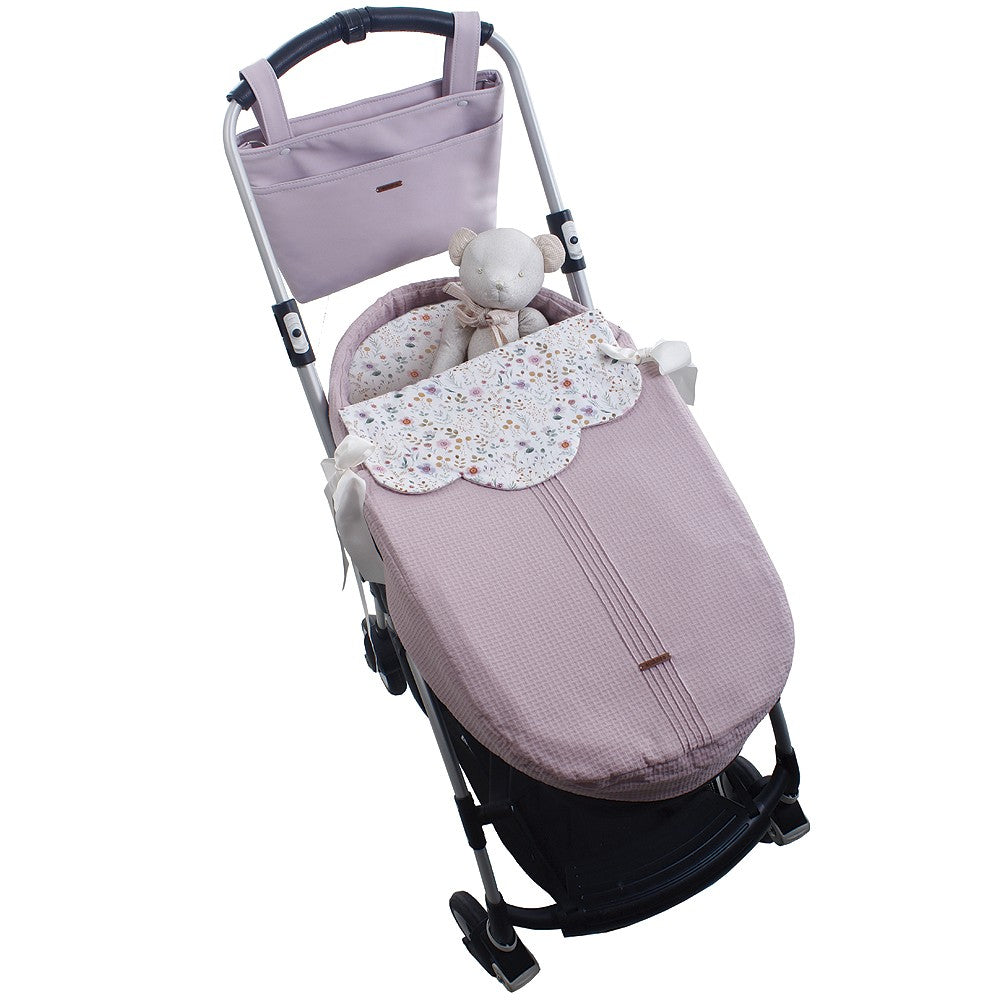 Cubrecoche Reversible Uzturre Violeta