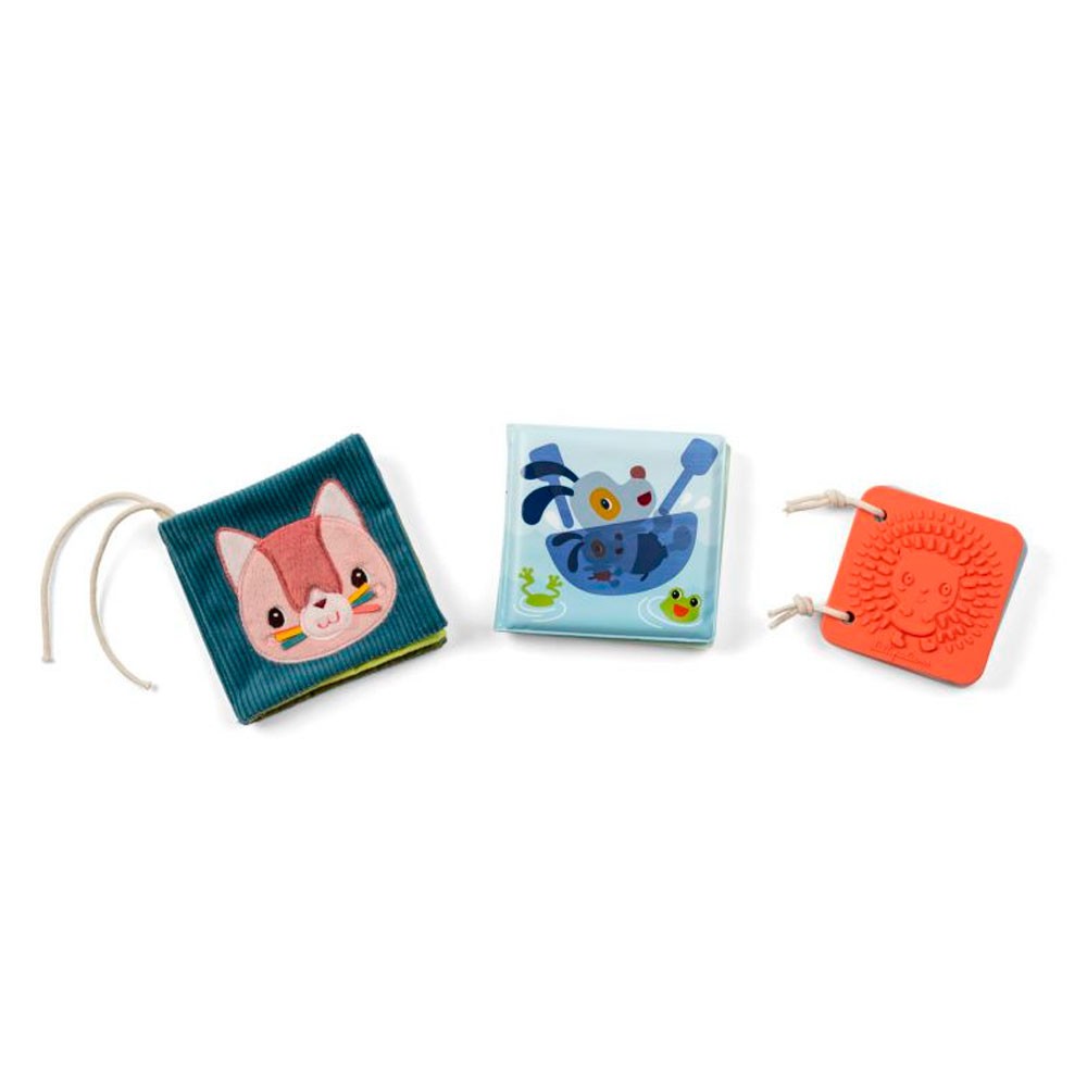 Jeanne set Lilliputiens de 3 libros sensoriales