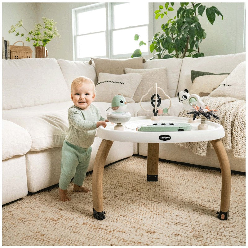 Mesa actividades Tiny Love Blanco y Negro