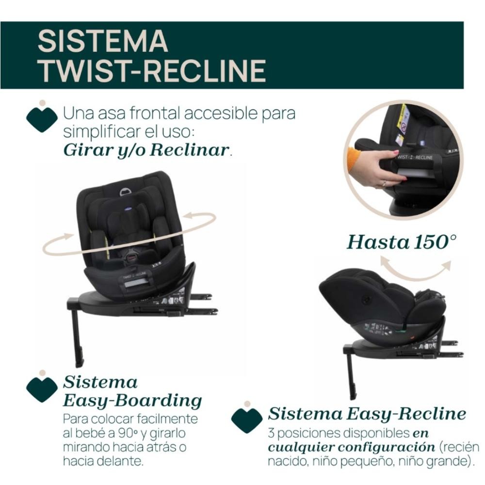 Silla Auto Chicco Everone I-Size 40 a 150 cm