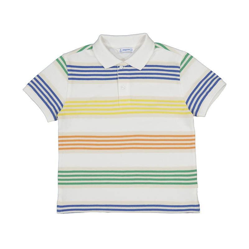 Polo Mayoral manga corta rayas