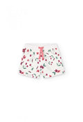 Short Boboli felpa estampada