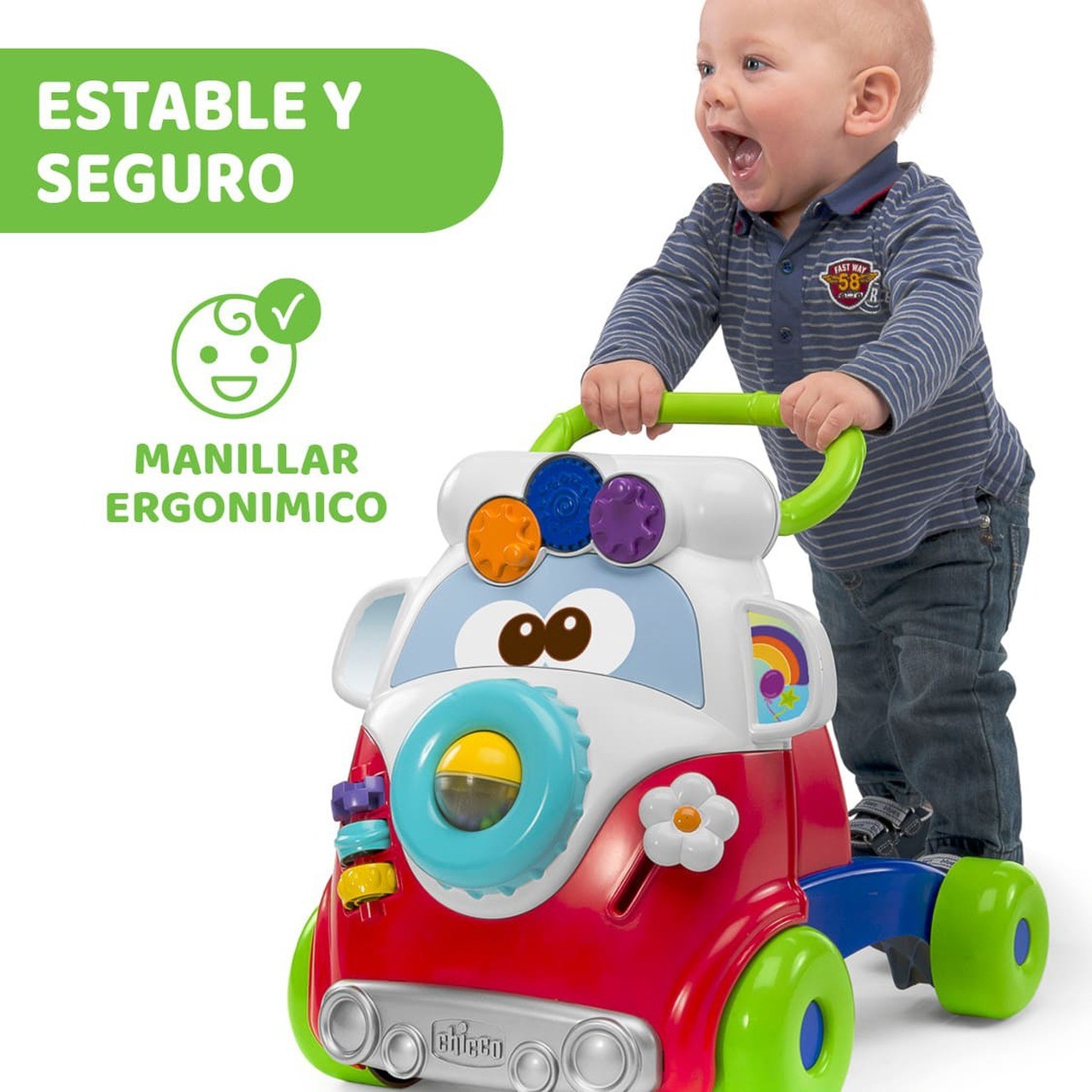 Andador Chicco Primeros Pasos Happy Hippy