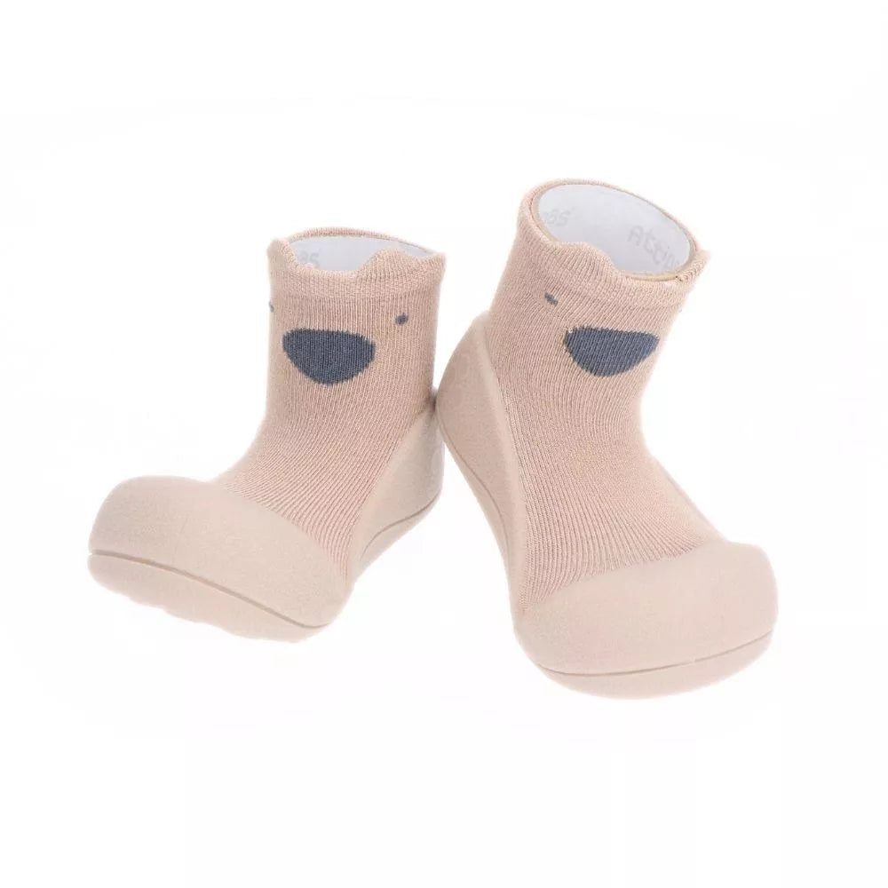 Zapato calcetín Attipas ANIMAL BEIGE