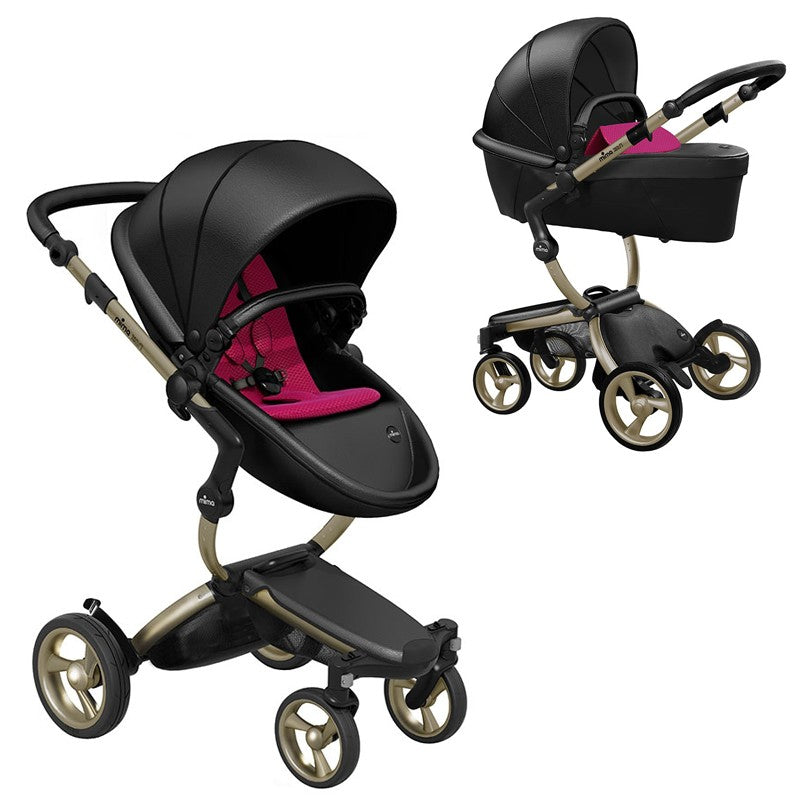 Cochecito Dúo Mima Xari Black Personalizable