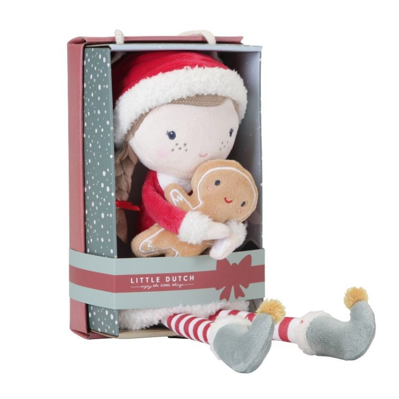 Muñeca Rosa Little Dutch Blandita Navidad