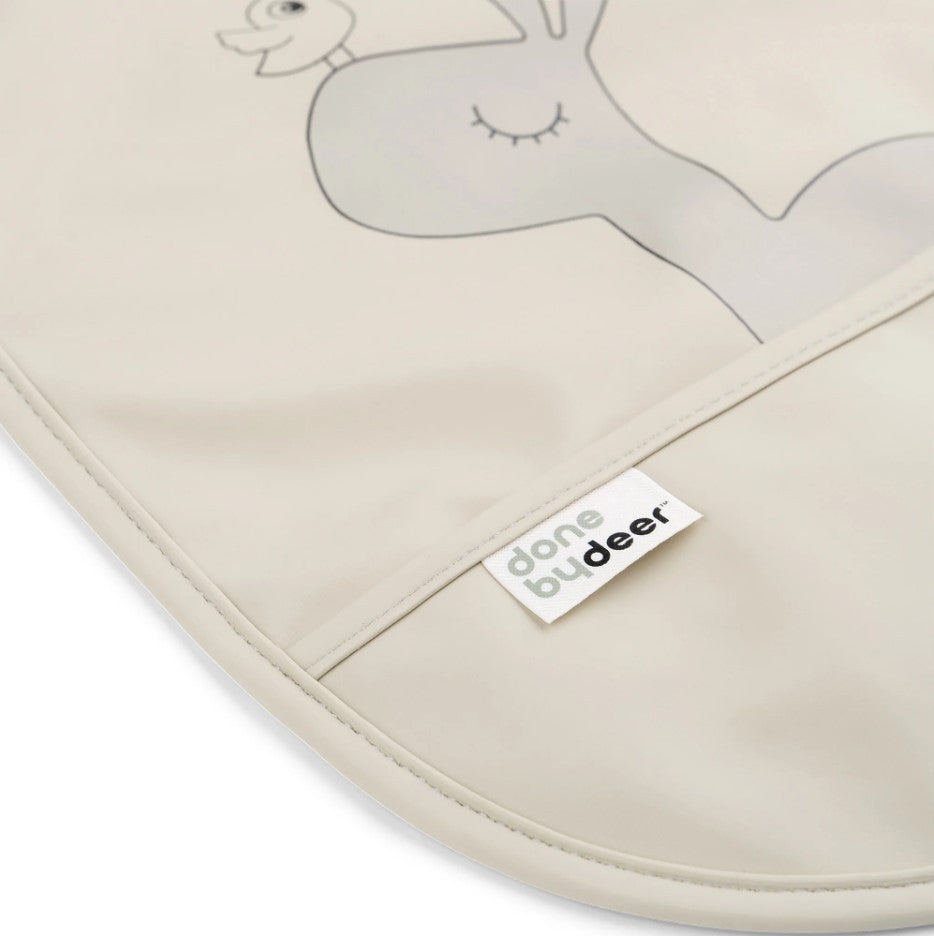 Babero con velcro Done By Deer Friends