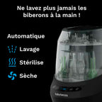 Bottle Washer Pro Babybrezza Black esterilizador y secador