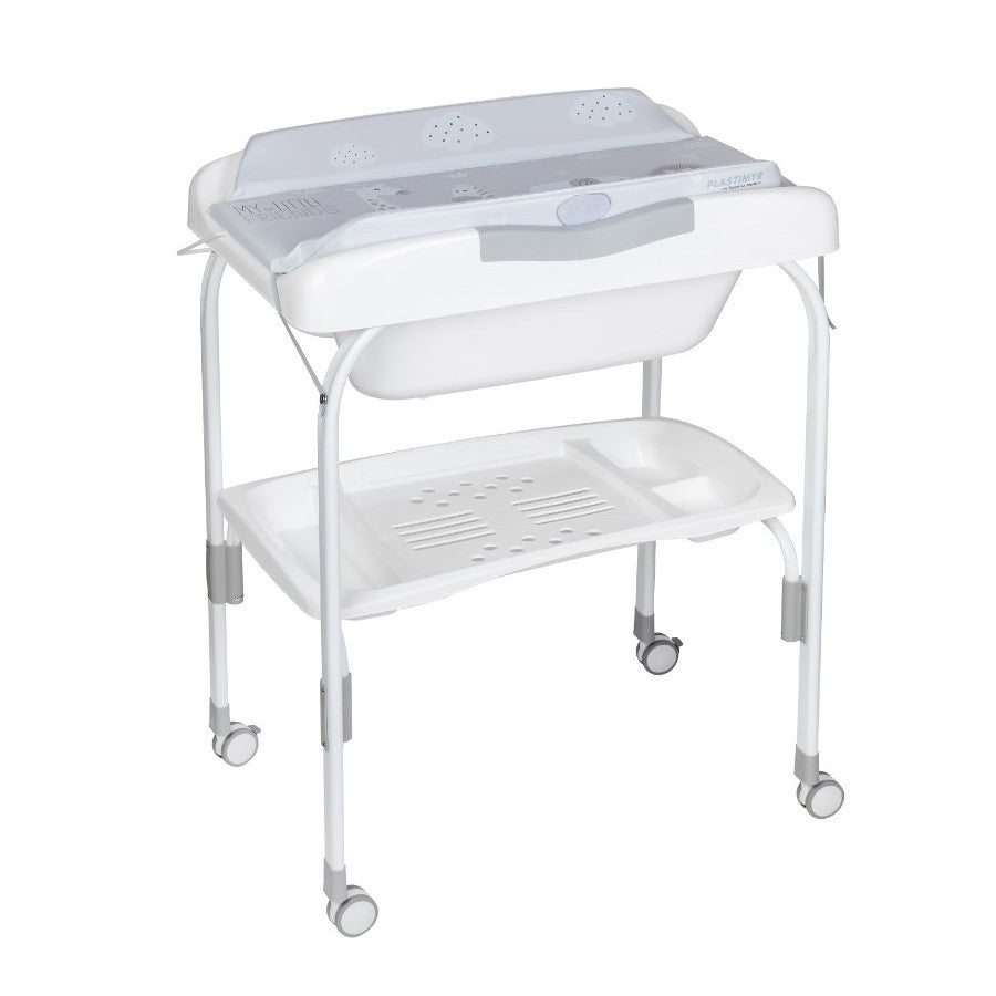 Bañera ergonómica Plastimyr OVAL con 4 ruedas