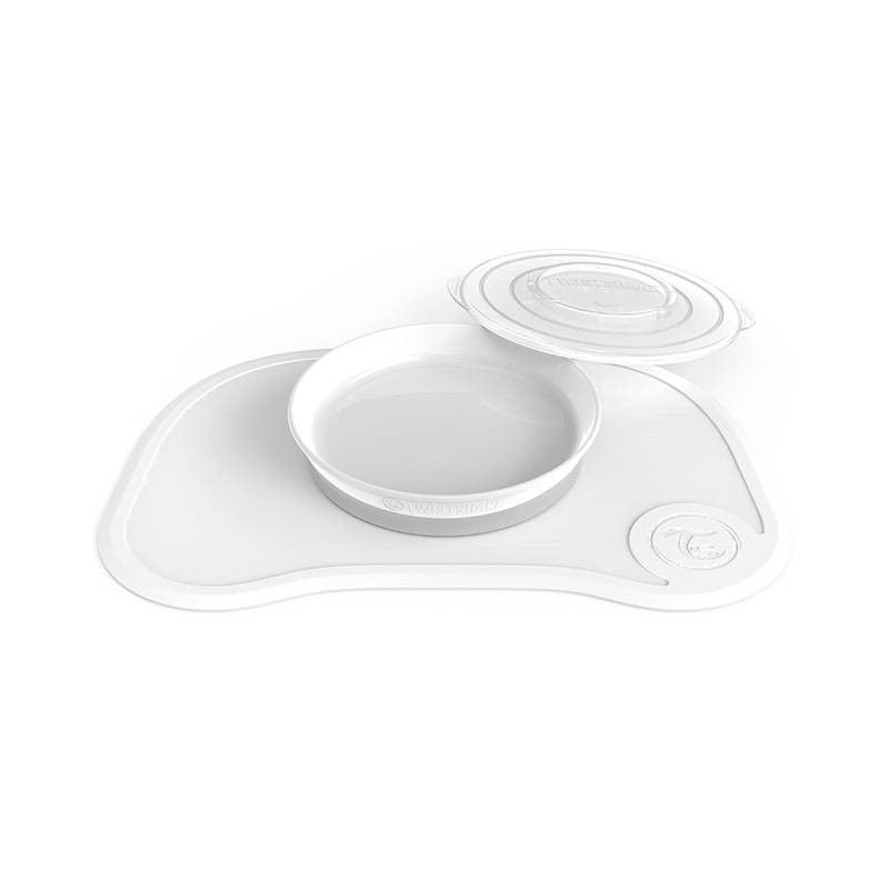 Mantel Antideslizante + Plato con Tapa +6m Twistshake