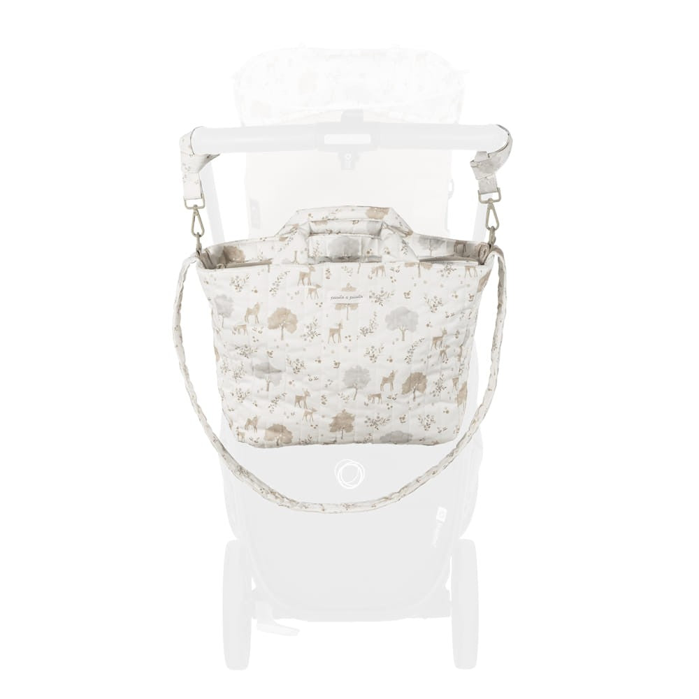 Bolsa Bucket Pasito a Pasito Cherry Velvet