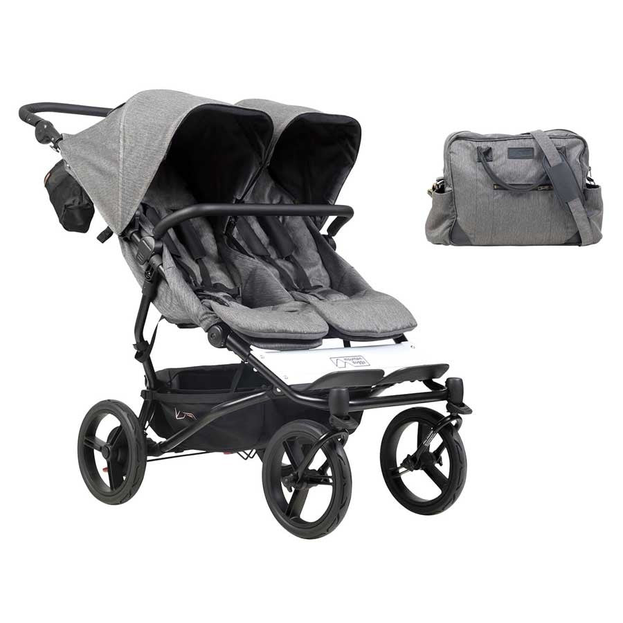 Silla Paseo Mountain Buggy Duet Luxury Collection Herringbone
