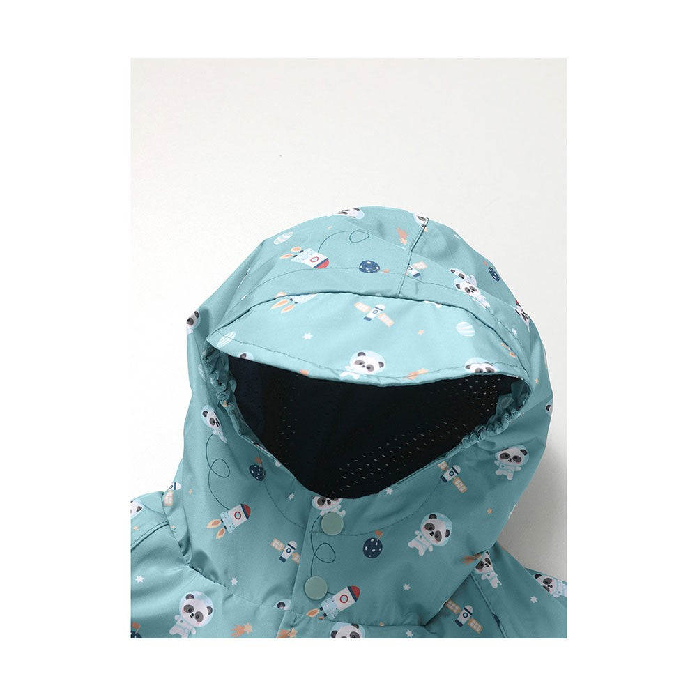 Chubasquero Infantil Tutete Pandas in Space