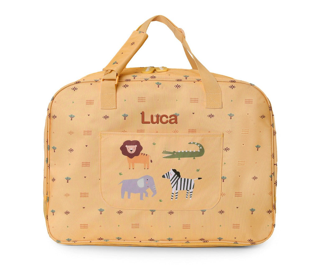 Bolso de Playa con Rejilla Personalizable Monnëka Wild Animals