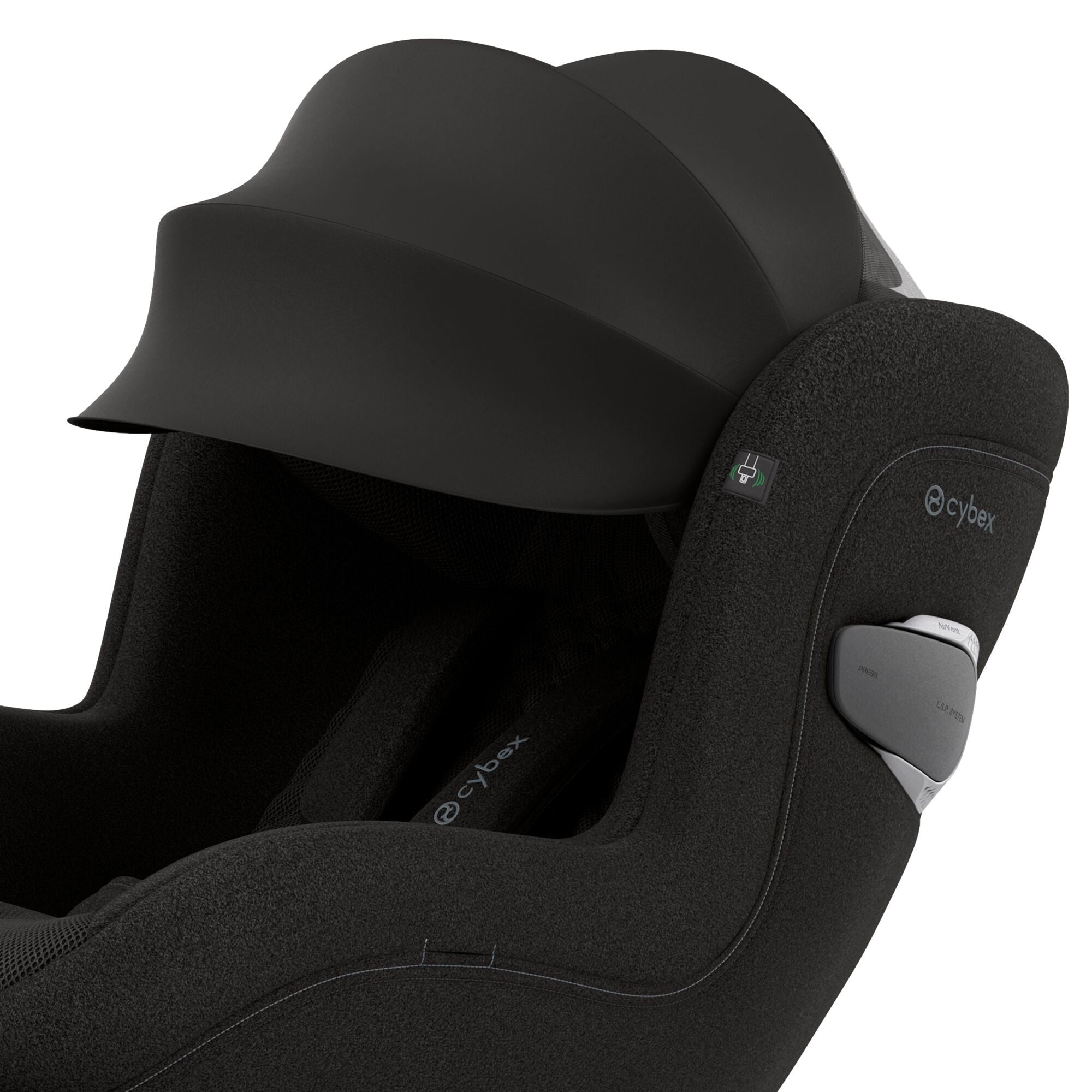 Silla auto Cybex Sirona Ti I-size Plus con reductor y capota antiuva
