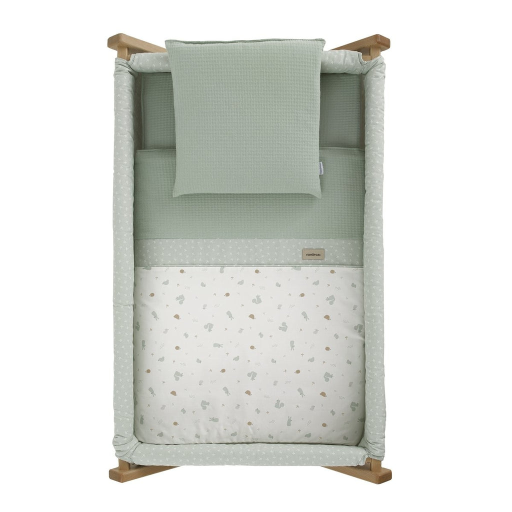 Minicuna tijera madera natural Cambrass Ardi