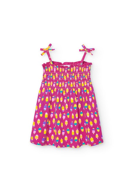 Vestido Boboli punto estampado
