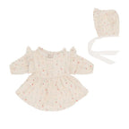 Muñecas Monneka Vestido Flores blancas