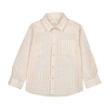 Camisa Mayoral manga larga lino cuello camisero